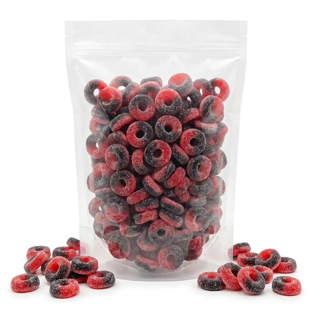 Sour Blackcurrant Rings