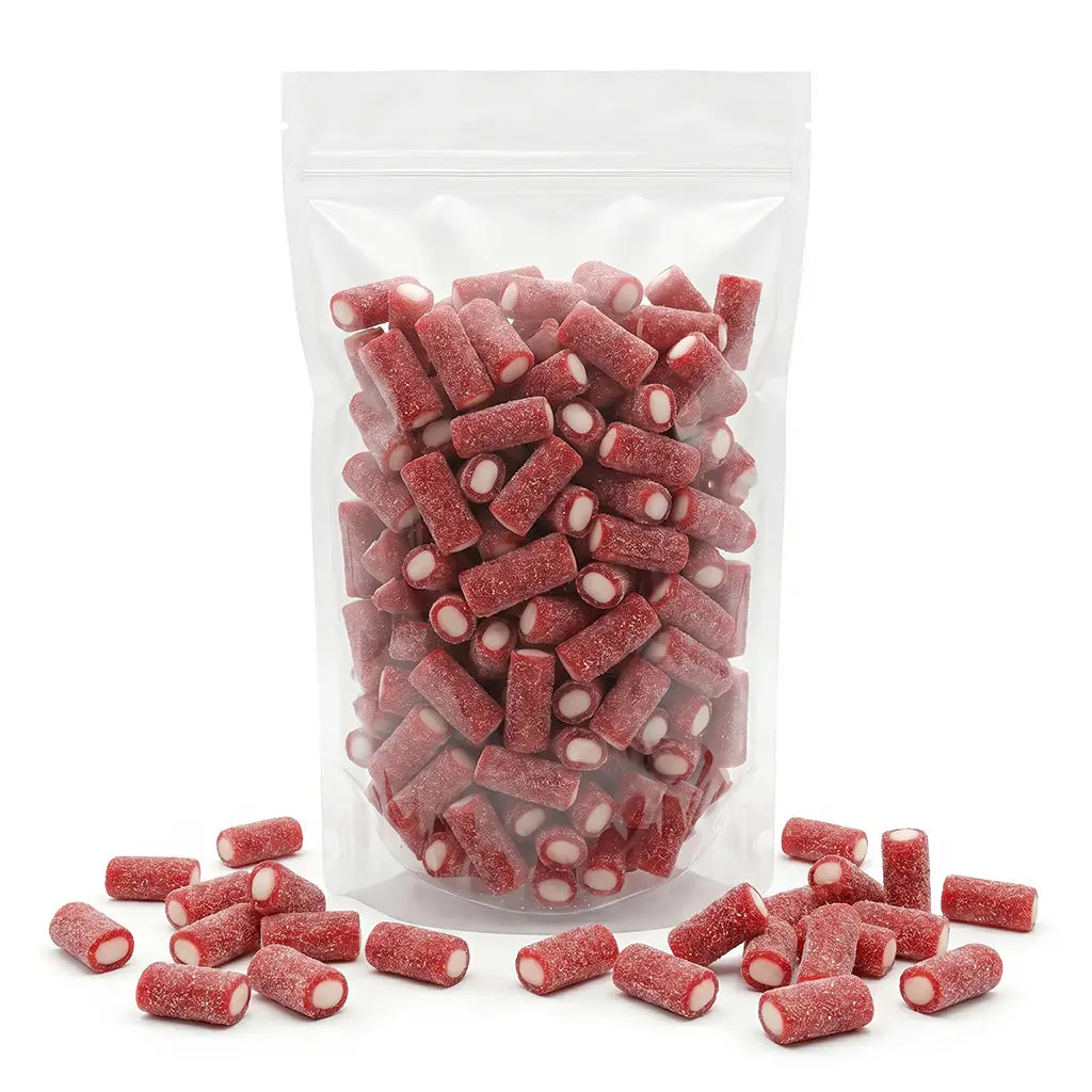 Sour Strawberry Mini Pencils Mini Sticks