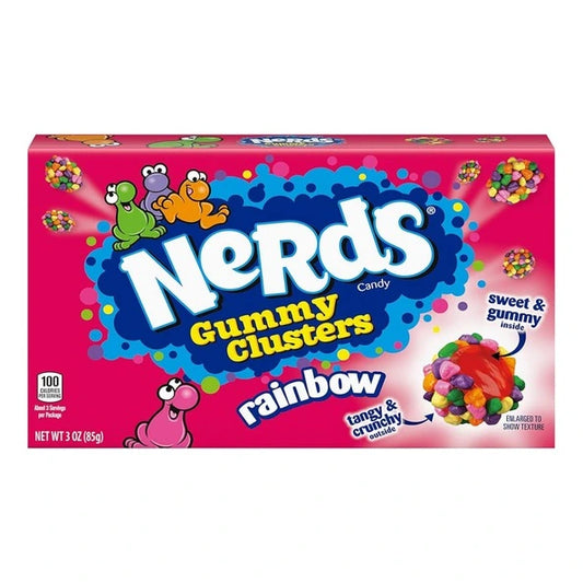 NerdsGummy Clusters Rainbow 85 gr.