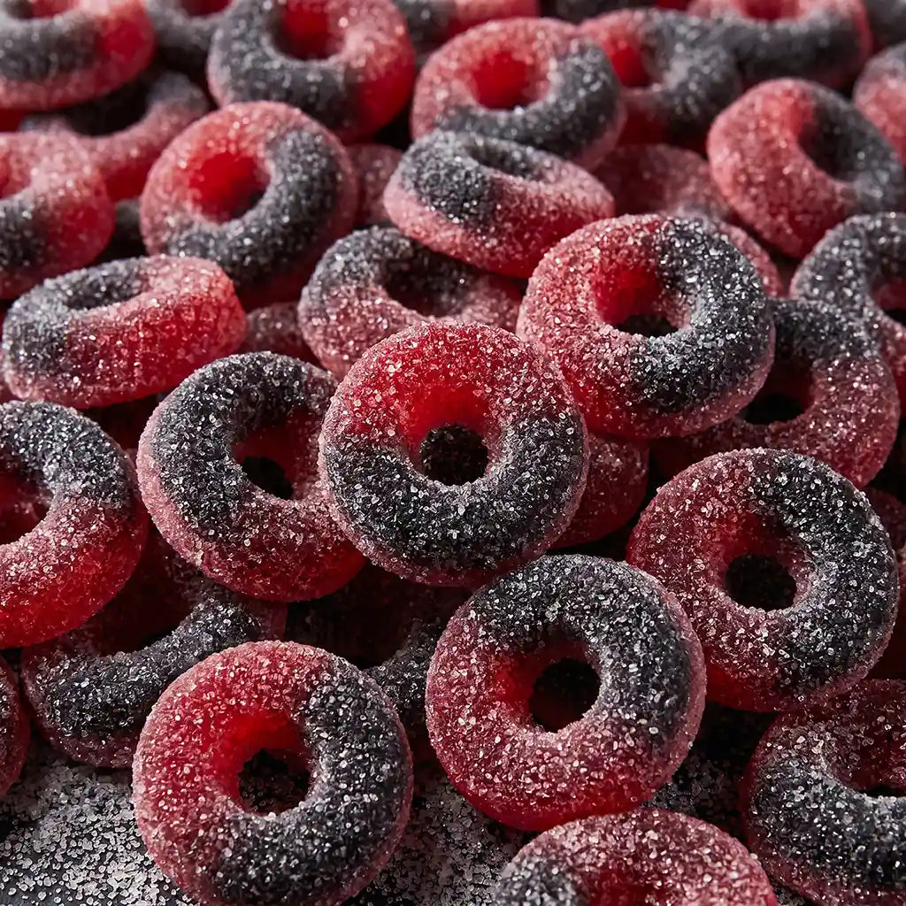 Sour Blackcurrant Rings