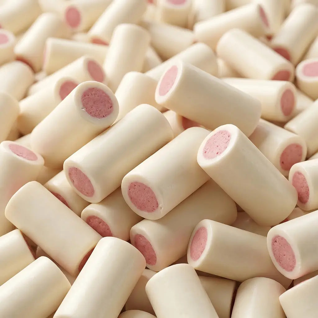 White Strawberry Mini Sticks