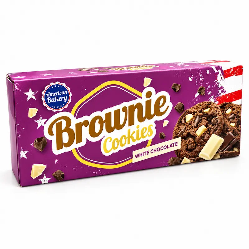 Brownie Cookies White Chocolate 106g
