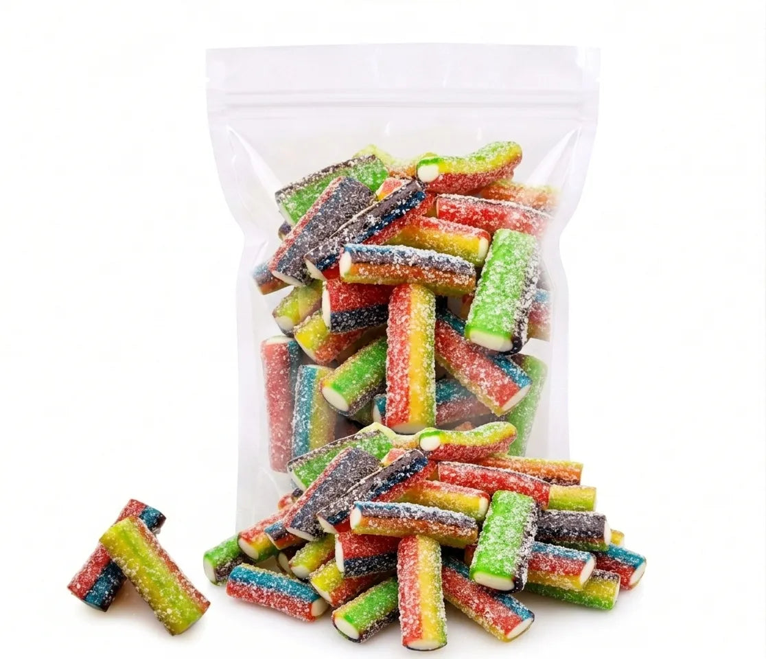 Mini Sour Rainbow Filled Pencils
