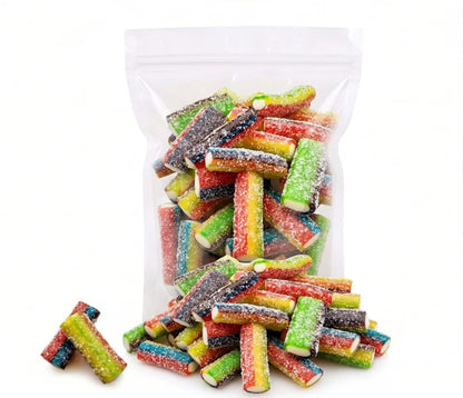 Mini Sour Rainbow Filled Pencils