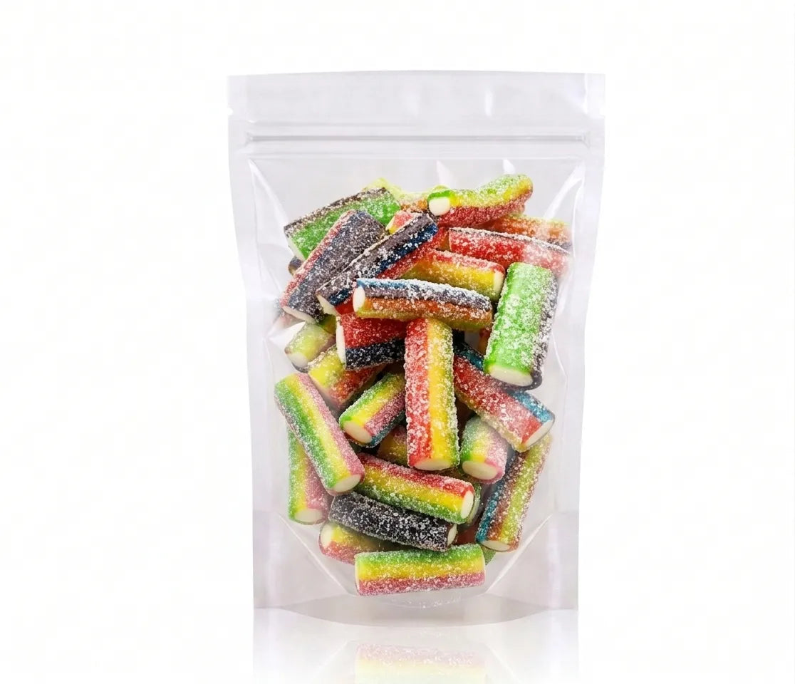 Mini Sour Rainbow Filled Pencils