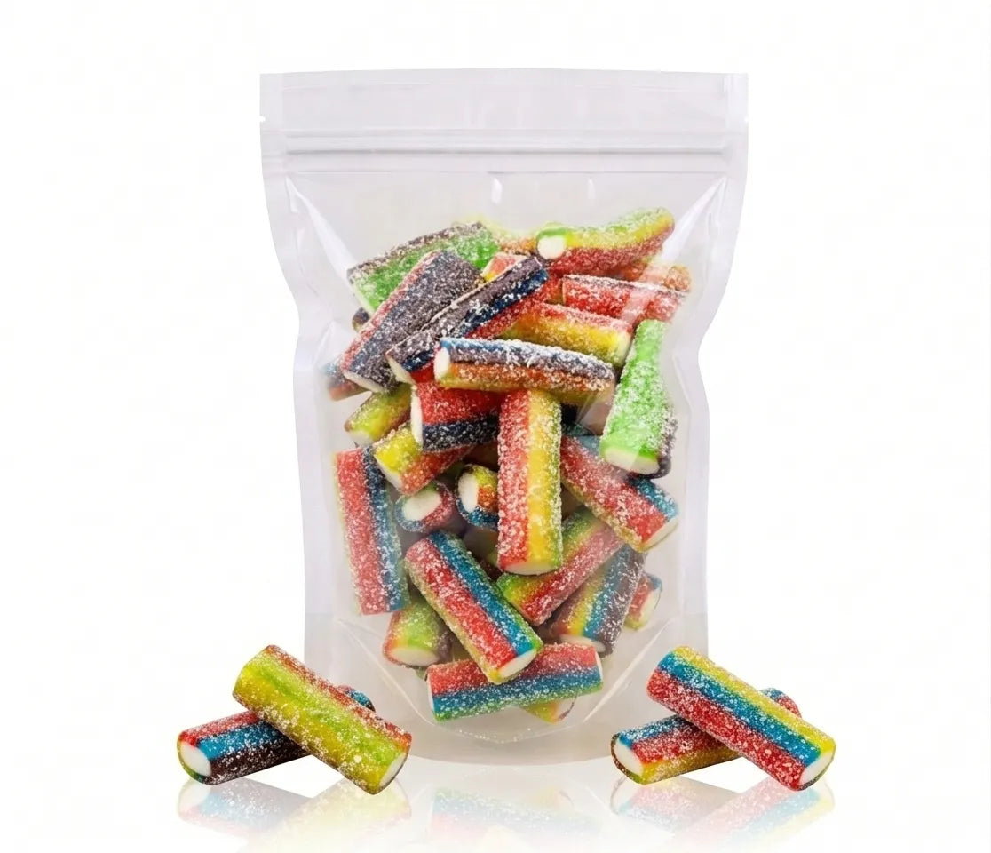 Mini Sour Rainbow Filled Pencils