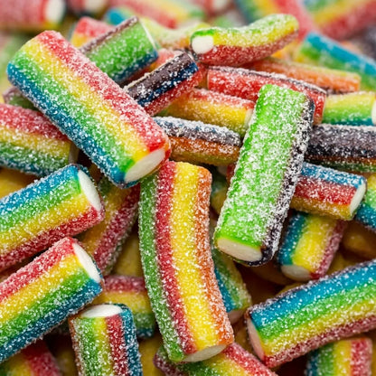 Mini Sour Rainbow Filled Pencils