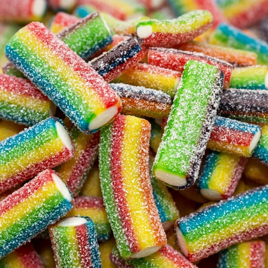 Mini Sour Rainbow Filled Pencils
