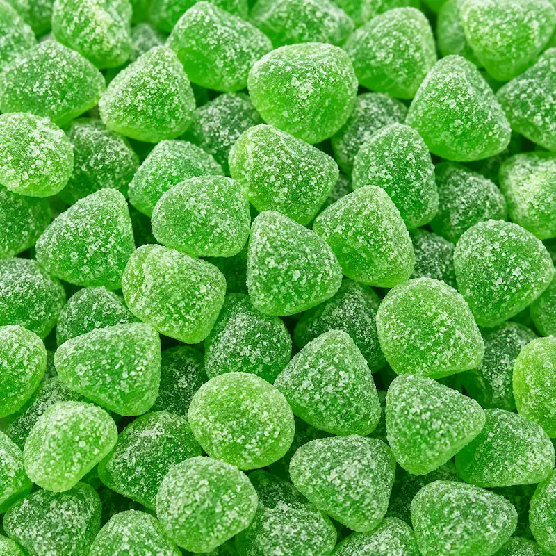 Mini Groentjes – 1 Kilo Menthol & Eucalyptus Snoep
