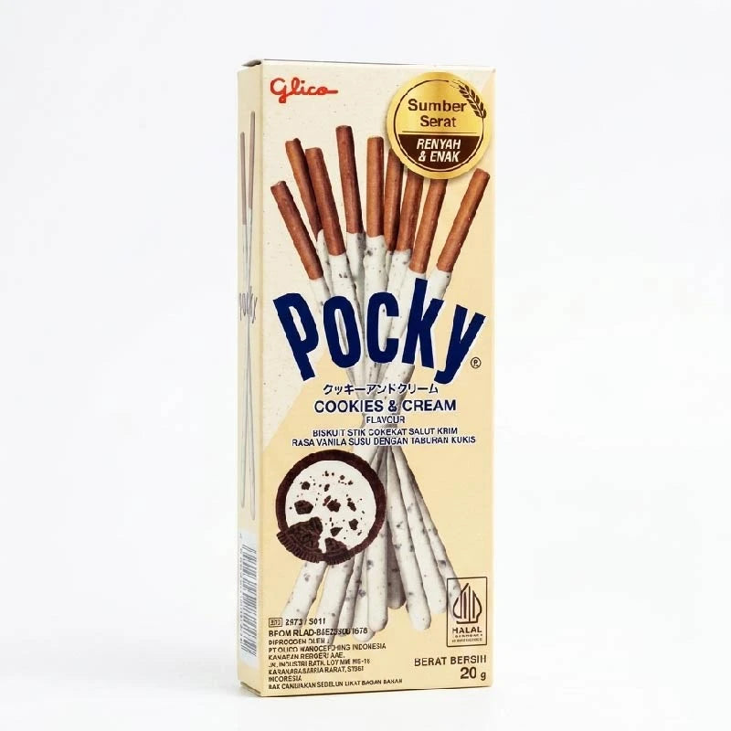 Pocky Cookies and cream 20gr