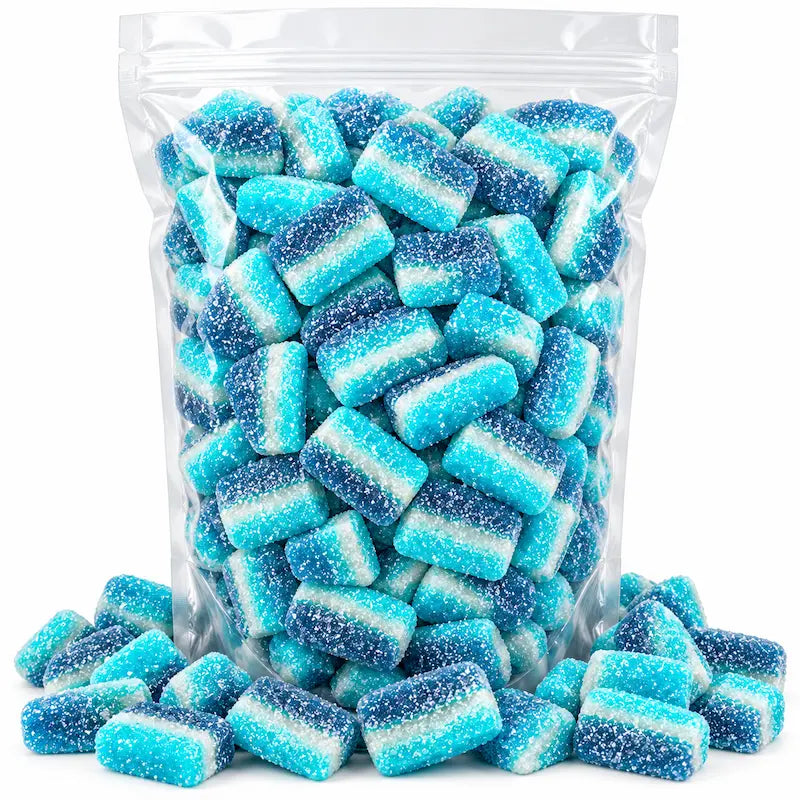 Zure Blauwe Framboos Partjes