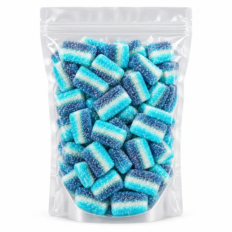 Zure Blauwe Framboos Partjes