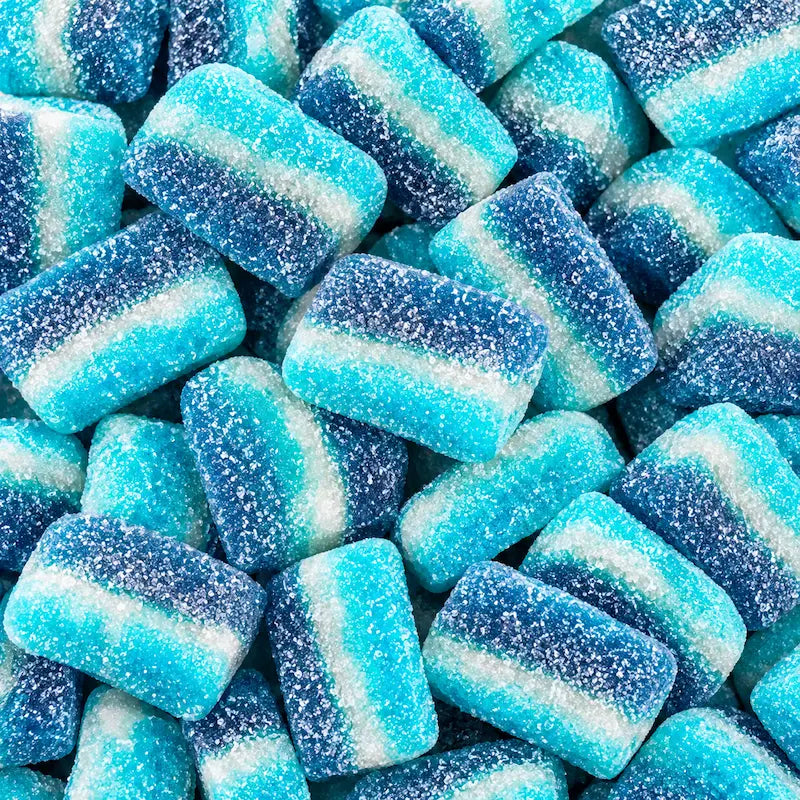 Zure Blauwe Framboos Partjes